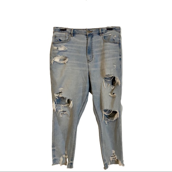 American Eagle Outfitters Denim - American Eagle Stretch Highest Rise Mom Jean